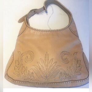 Cole Haan leather hobo large shoulder purse